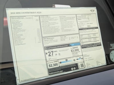 2026 MINI Cooper S Countryman ALL4 Base