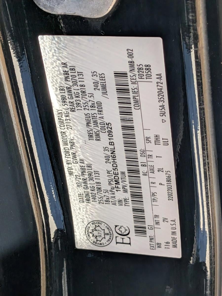 2022 Ford Bronco Outer Banks 4 Door Advanced 4x4