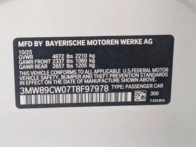 2026 BMW 330i NA xDrive Sedan