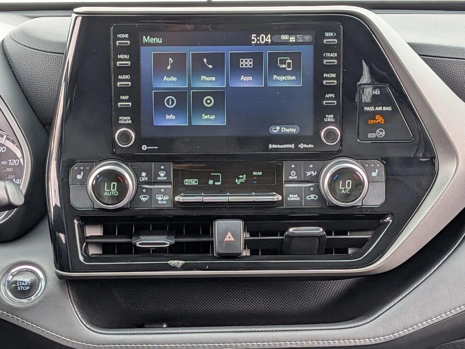 2022 Toyota Highlander XLE AWD (Natl)