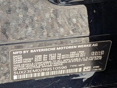 2024 BMW X7 xDrive40i Sports Activity Vehicle