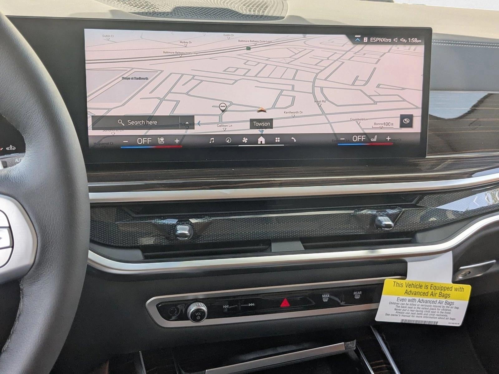 2026 BMW X7 xDrive40i Sports Activity Vehicle