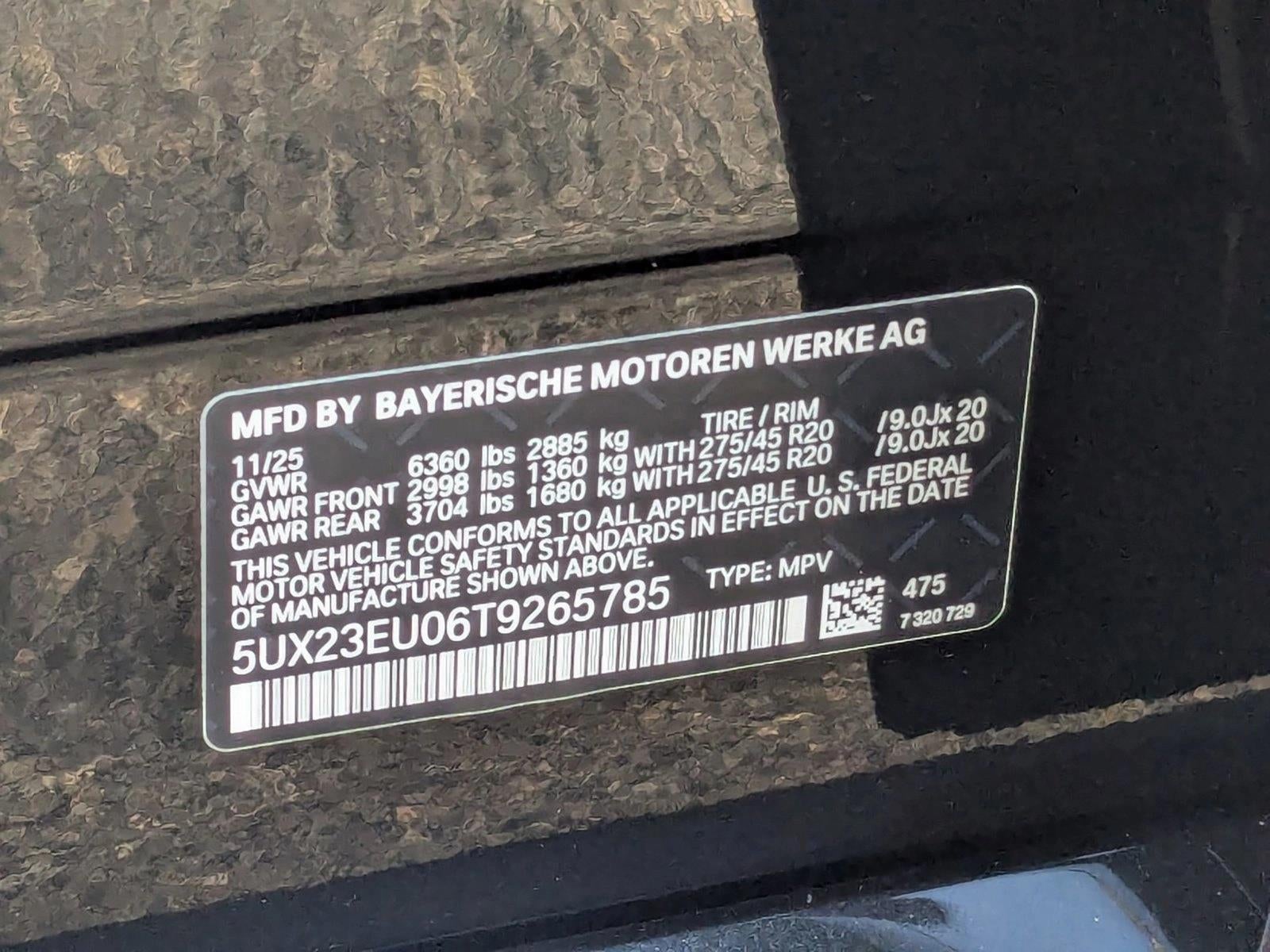 2026 BMW X5 xDrive40i Sports Activity Vehicle