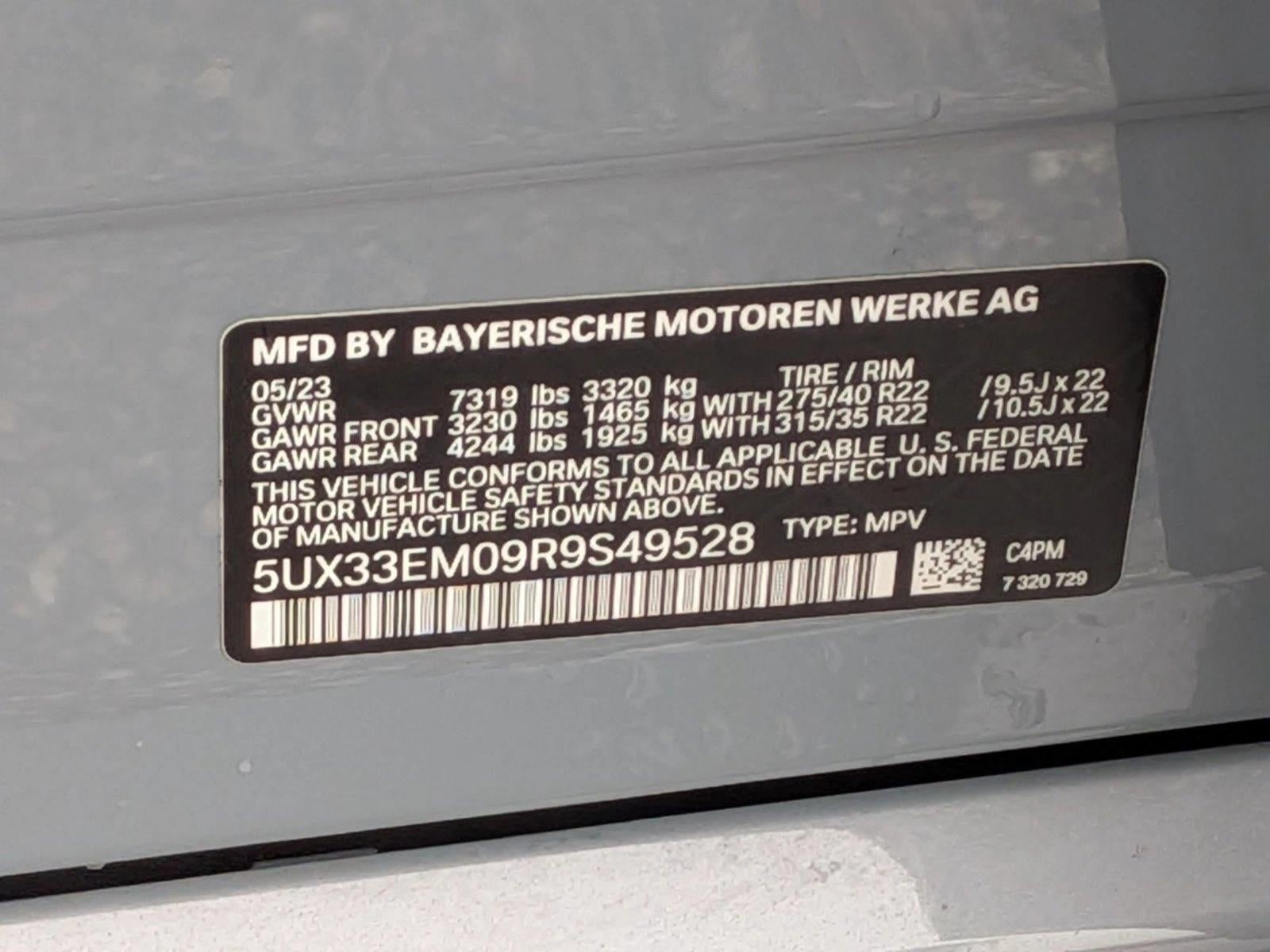 2024 BMW X7 M60i Sports Activity Vehicle