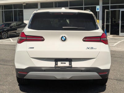2026 BMW X3 30 xDrive Sports Activity Vehicle