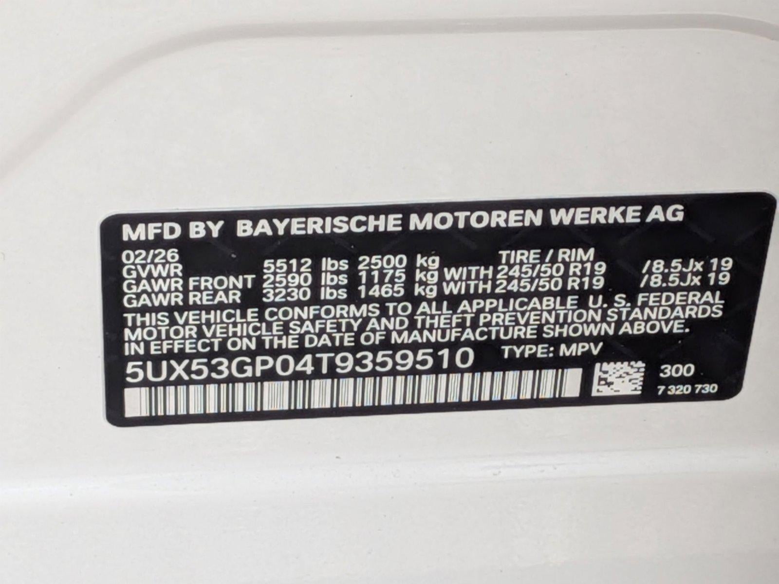 2026 BMW X3 30 xDrive Sports Activity Vehicle