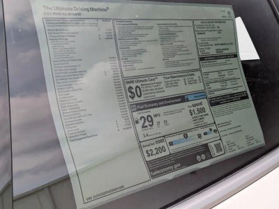 2025 BMW X3 30 xDrive Sports Activity Vehicle