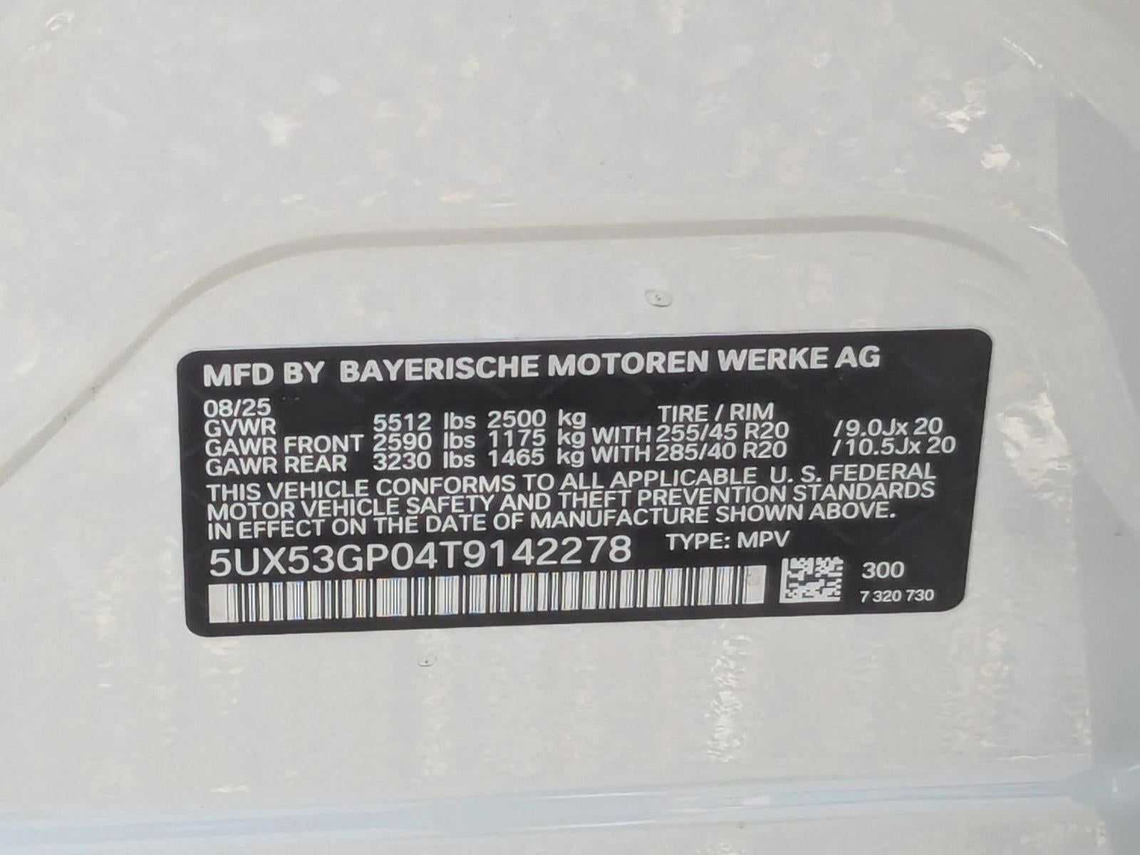 2026 BMW X3 30 xDrive Sports Activity Vehicle