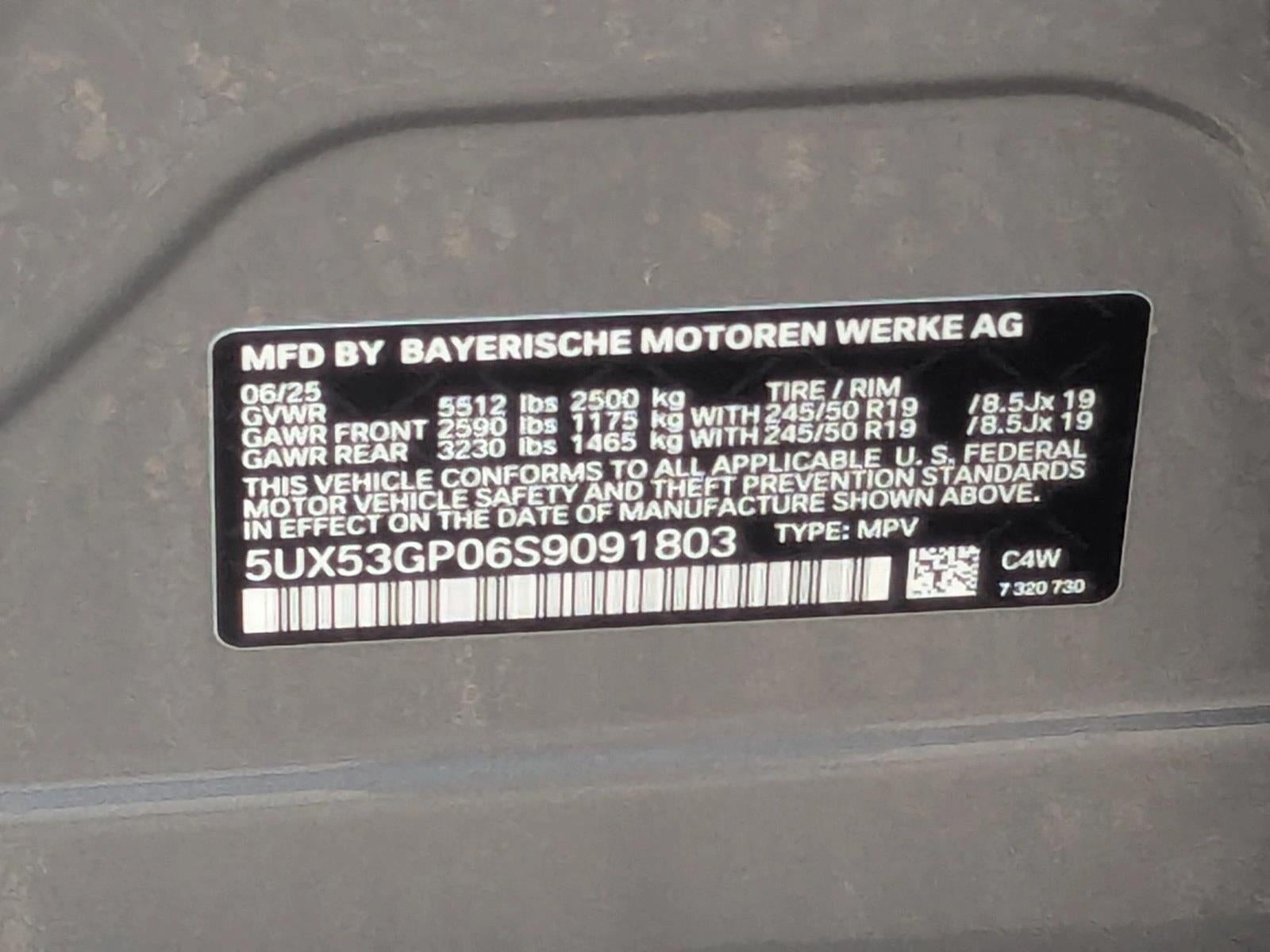 2025 BMW X3 30 xDrive Sports Activity Vehicle