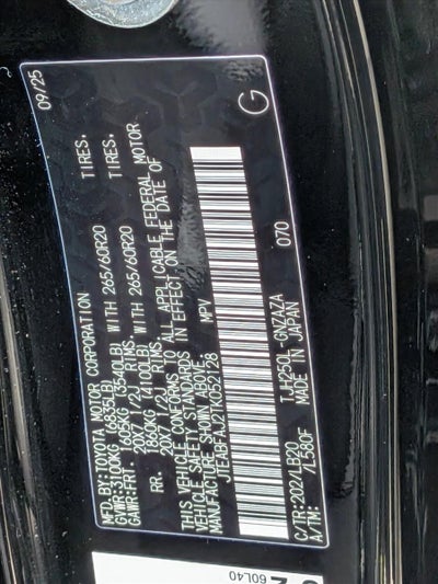 2026 Toyota Land Cruiser 4WD (Natl)