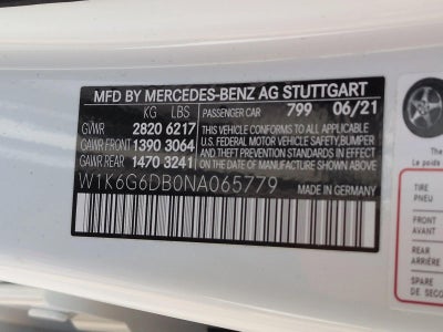 2022 Mercedes-Benz S-Class S 500 4MATIC® Sedan