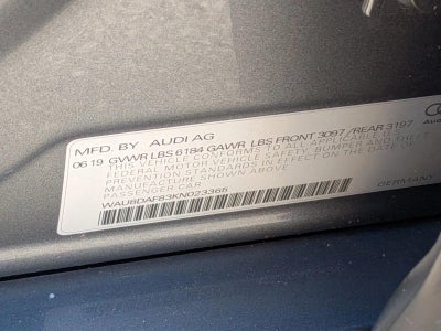 2019 Audi A8 L 55 TFSI quattro