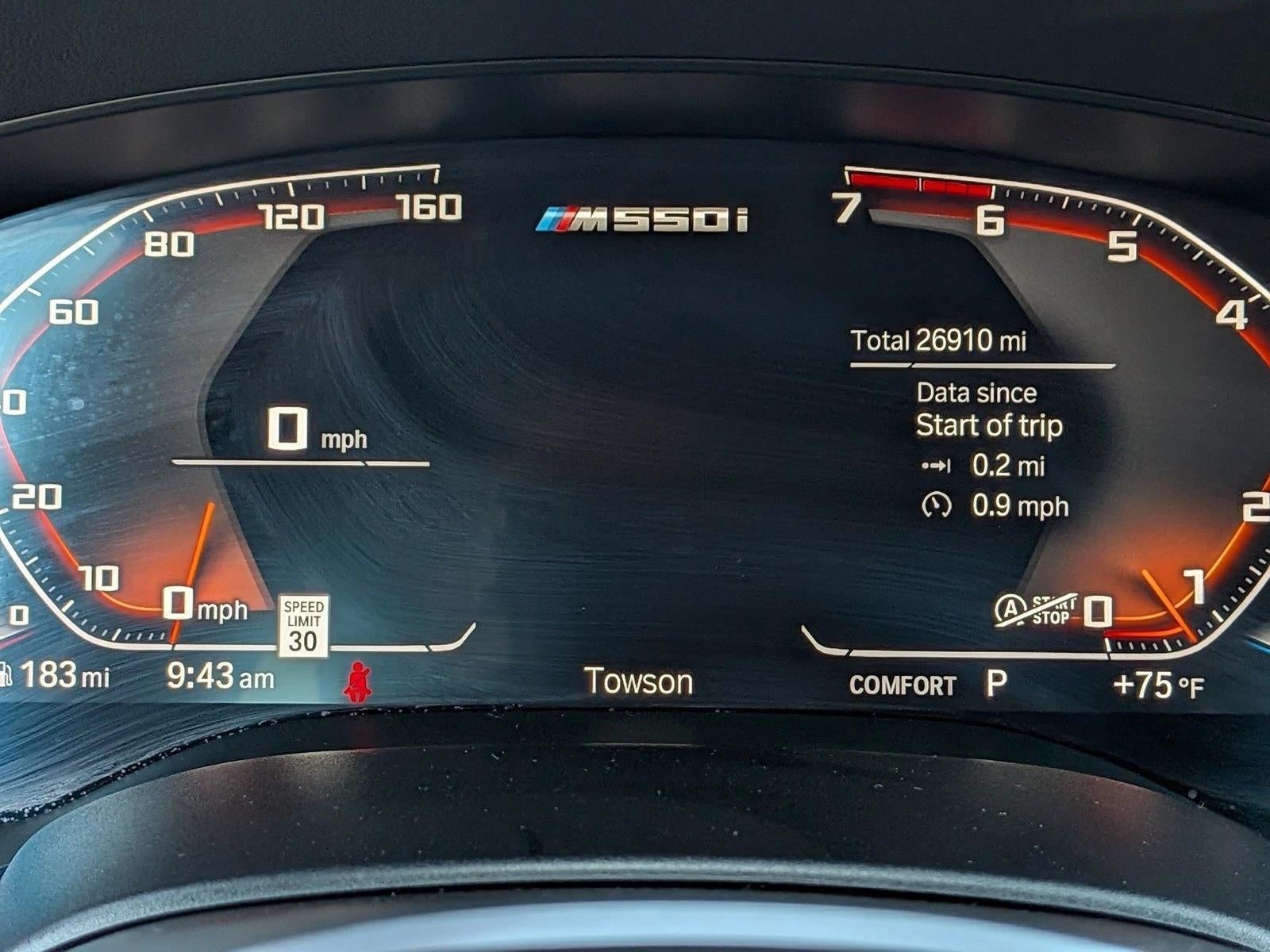 2022 BMW M550i xDrive Sedan