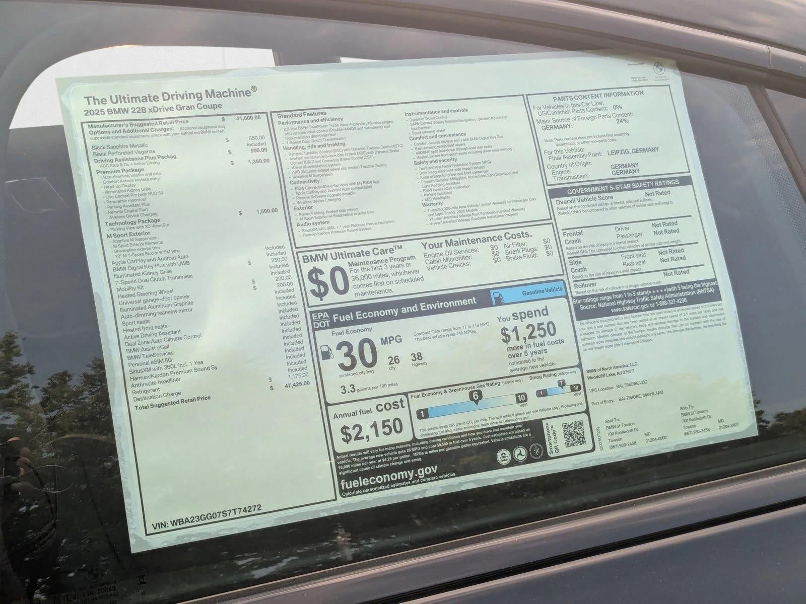 2025 BMW 228 xDrive Gran Coupe