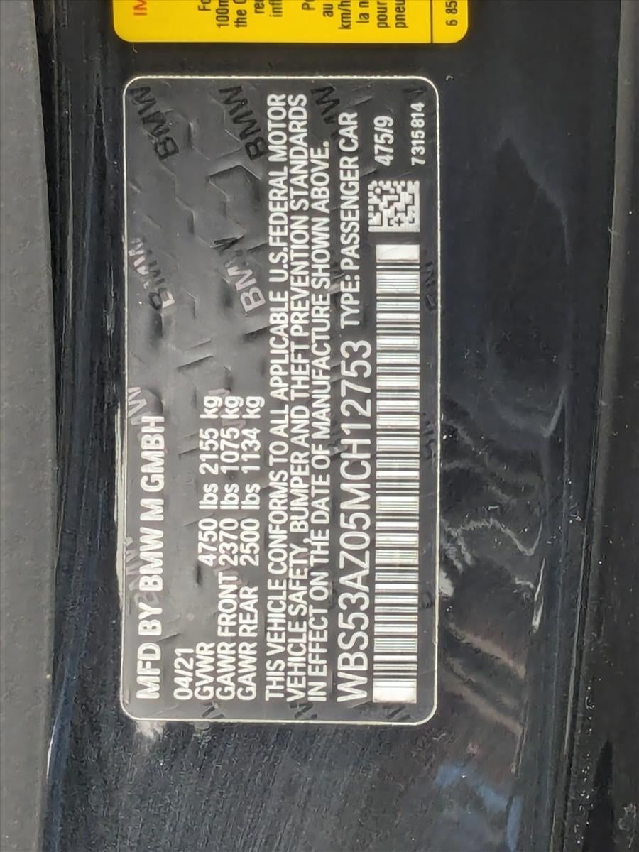 2021 BMW M4 M4 Coupe