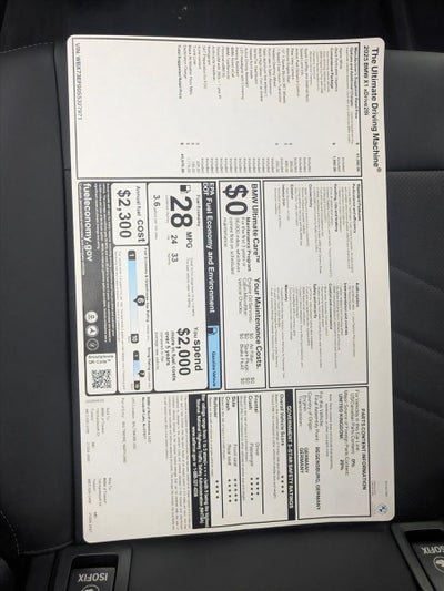 2025 BMW X1 xDrive28i Sports Activity Vehicle