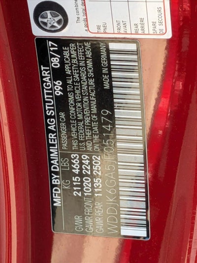 2018 Mercedes-Benz SL-Class SL 450 Roadster