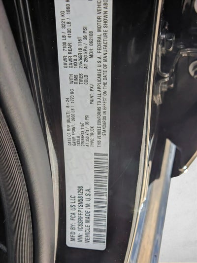 2025 RAM 1500 Big Horn 4x4 Crew Cab 5'7" Box