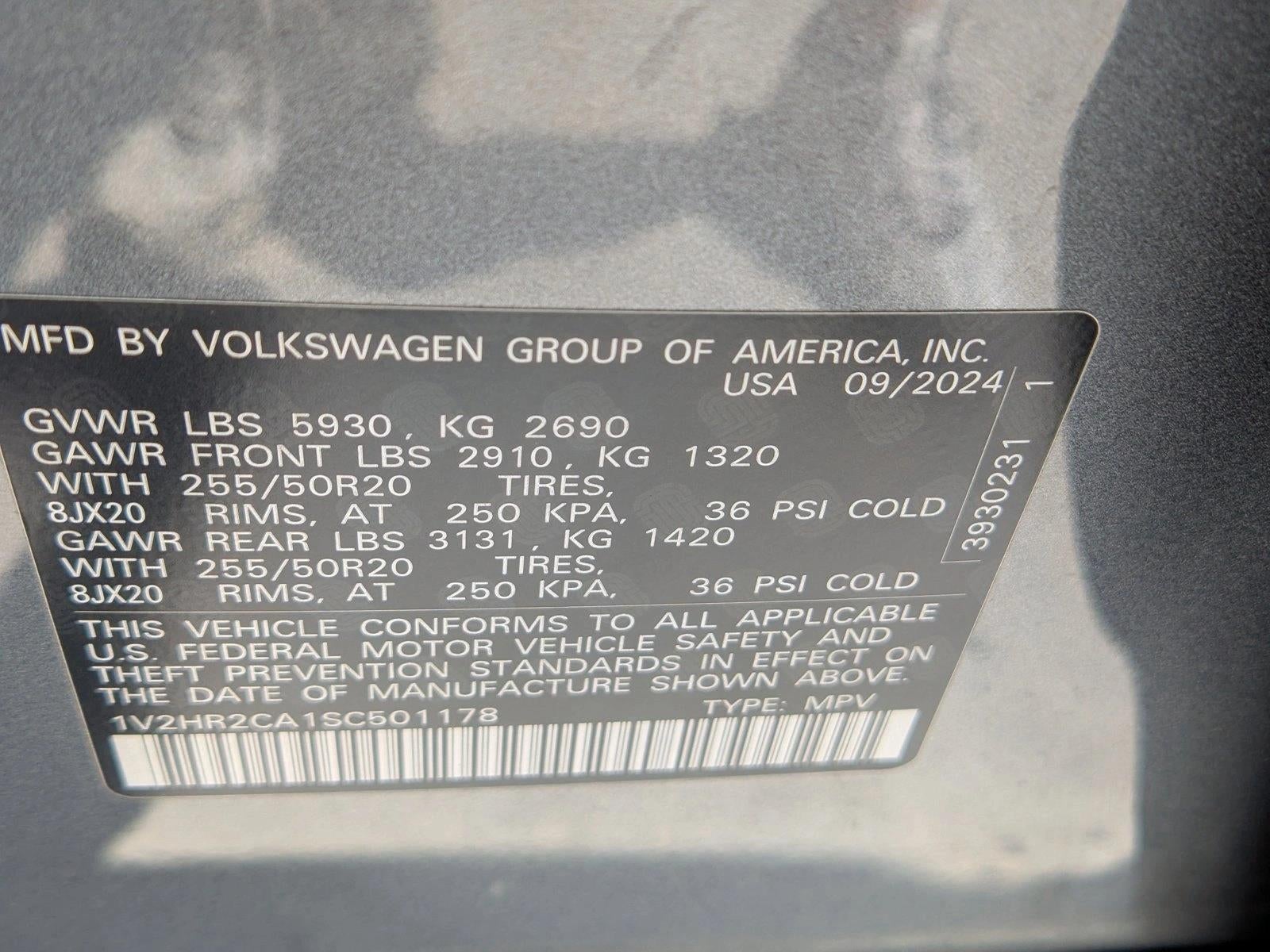 2025 Volkswagen Atlas 2.0T SE w/Technology 4MOTION