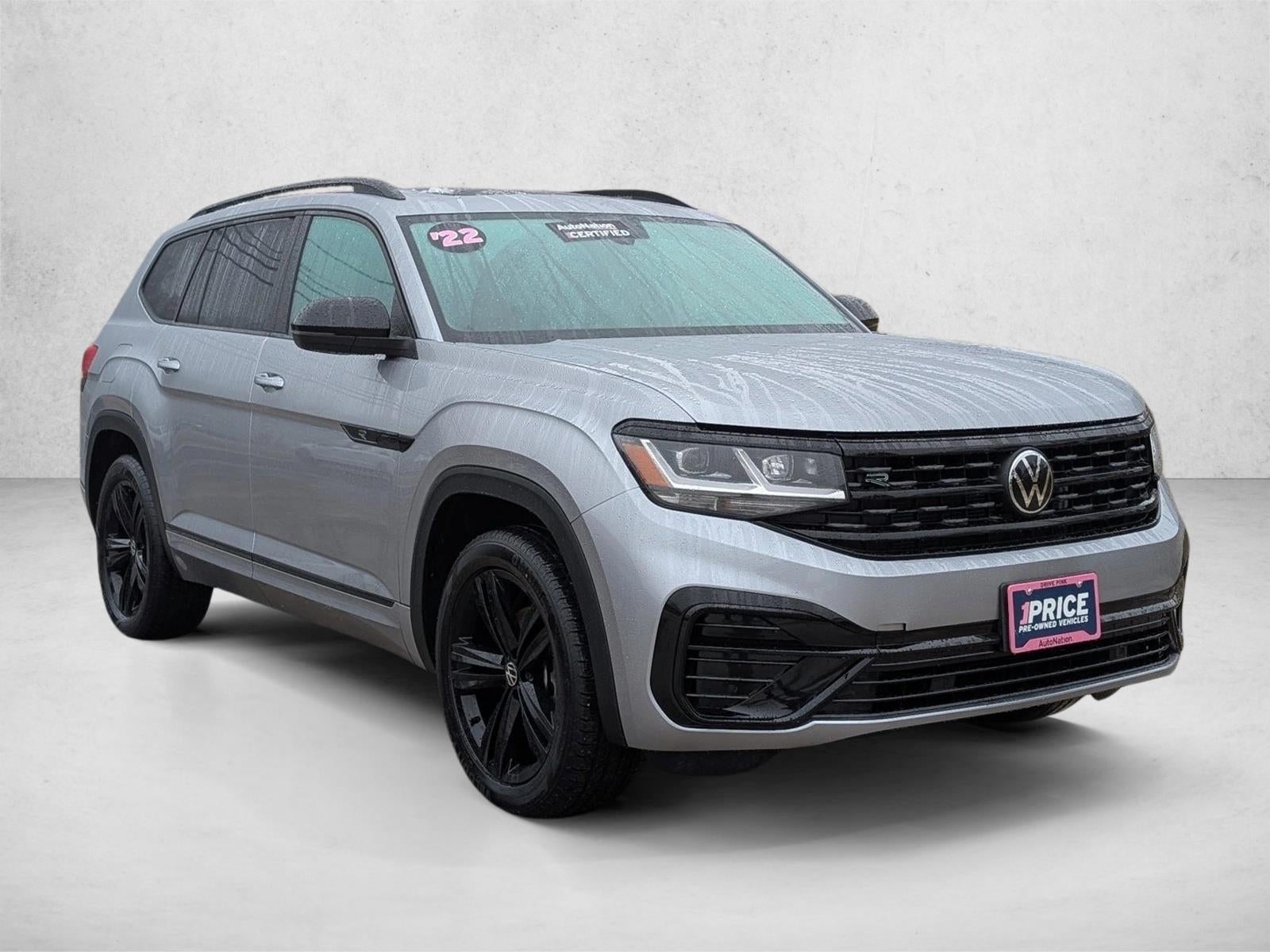 2022 Volkswagen Atlas 3.6L V6 SEL R-Line Black 4MOTION