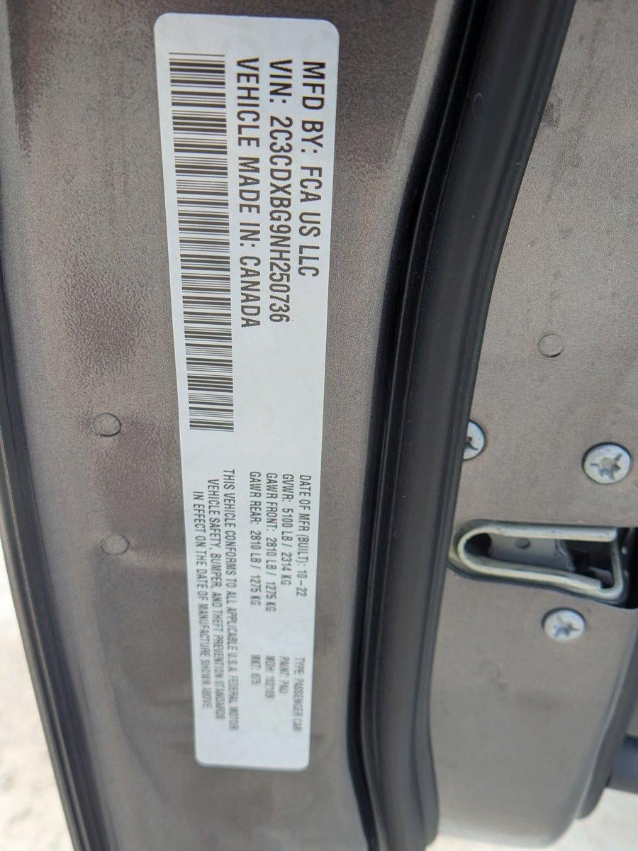 2022 Dodge Charger SXT RWD