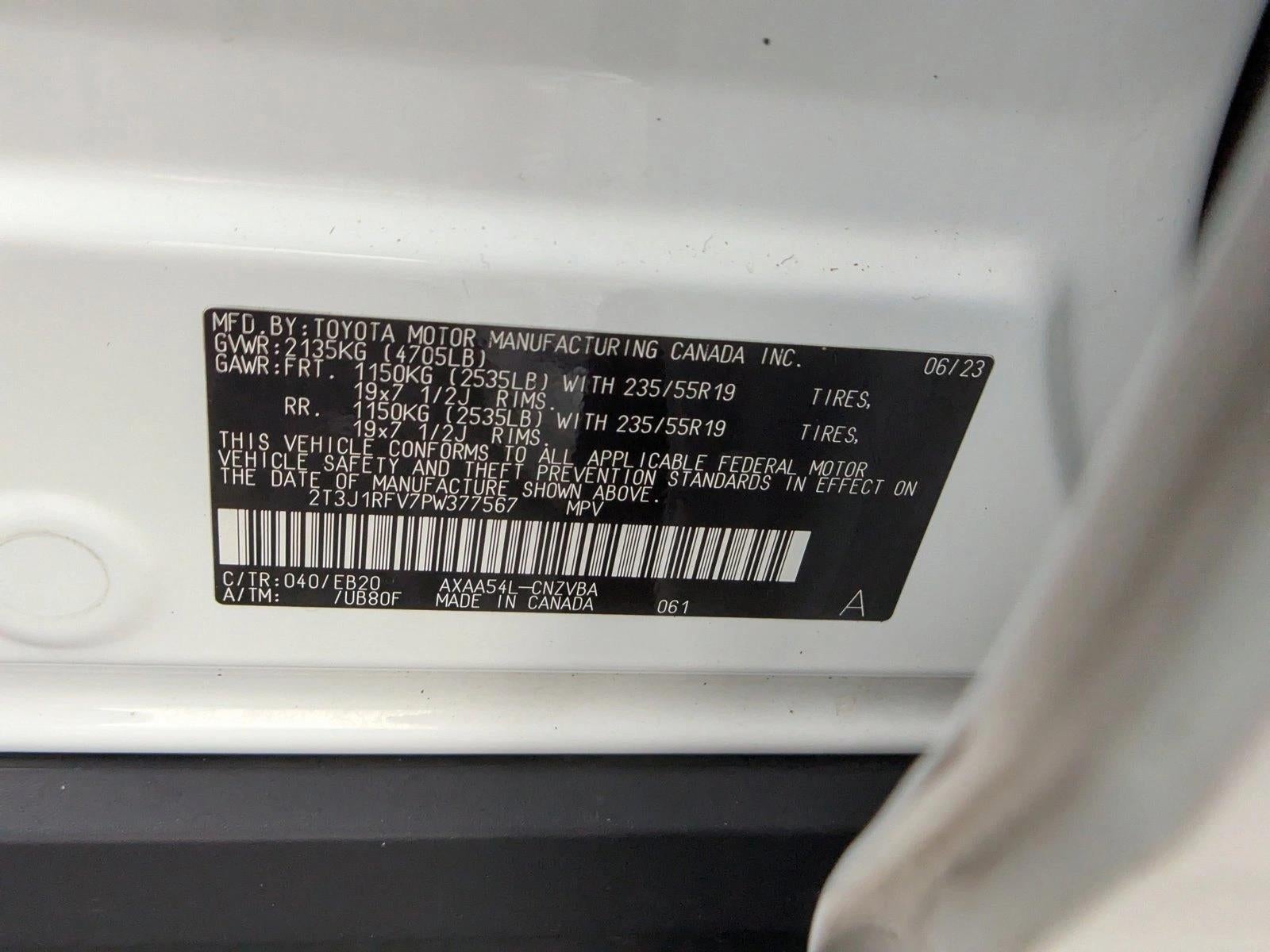 2023 Toyota RAV4 Adventure AWD (Natl)