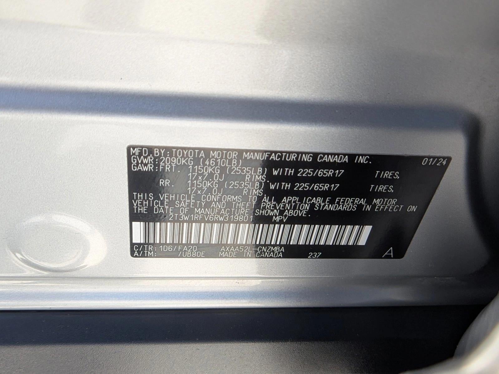 2024 Toyota RAV4 XLE FWD (GS)