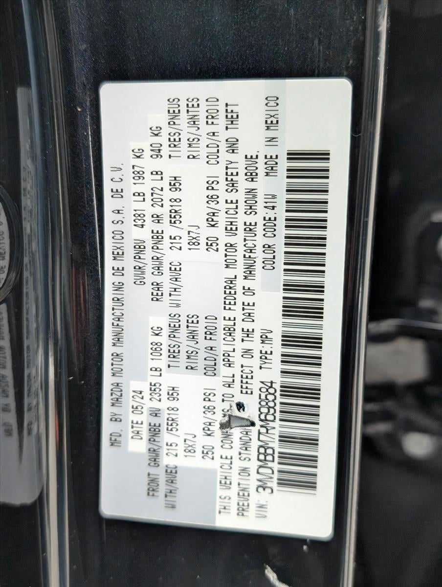 2024 Mazda Mazda CX-30 2.5 S Select Sport AWD