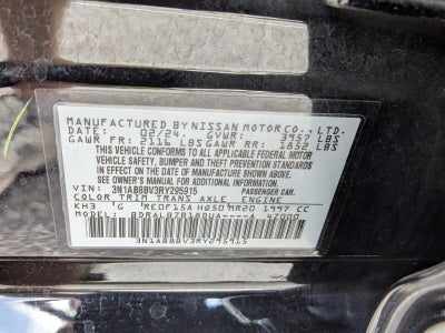 2024 Nissan Sentra S CVT