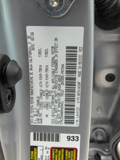 2022 Toyota Tacoma 4WD 4WD SR5 Double Cab 5' Bed V6 AT (GS)