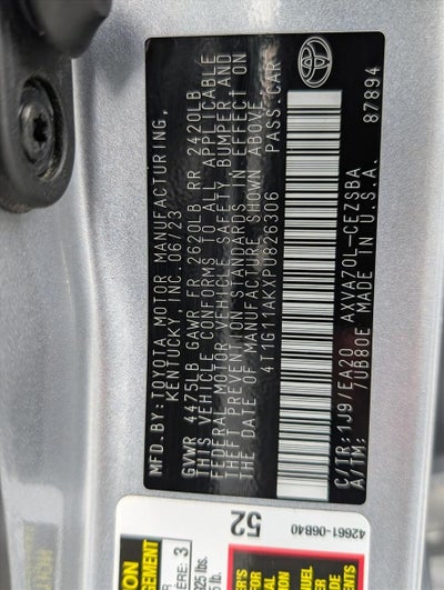 2023 Toyota Camry SE Auto (SE)