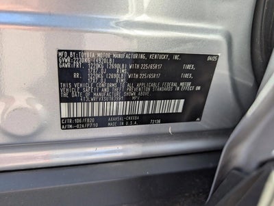 2025 Toyota RAV4 Hybrid LE AWD (Natl)