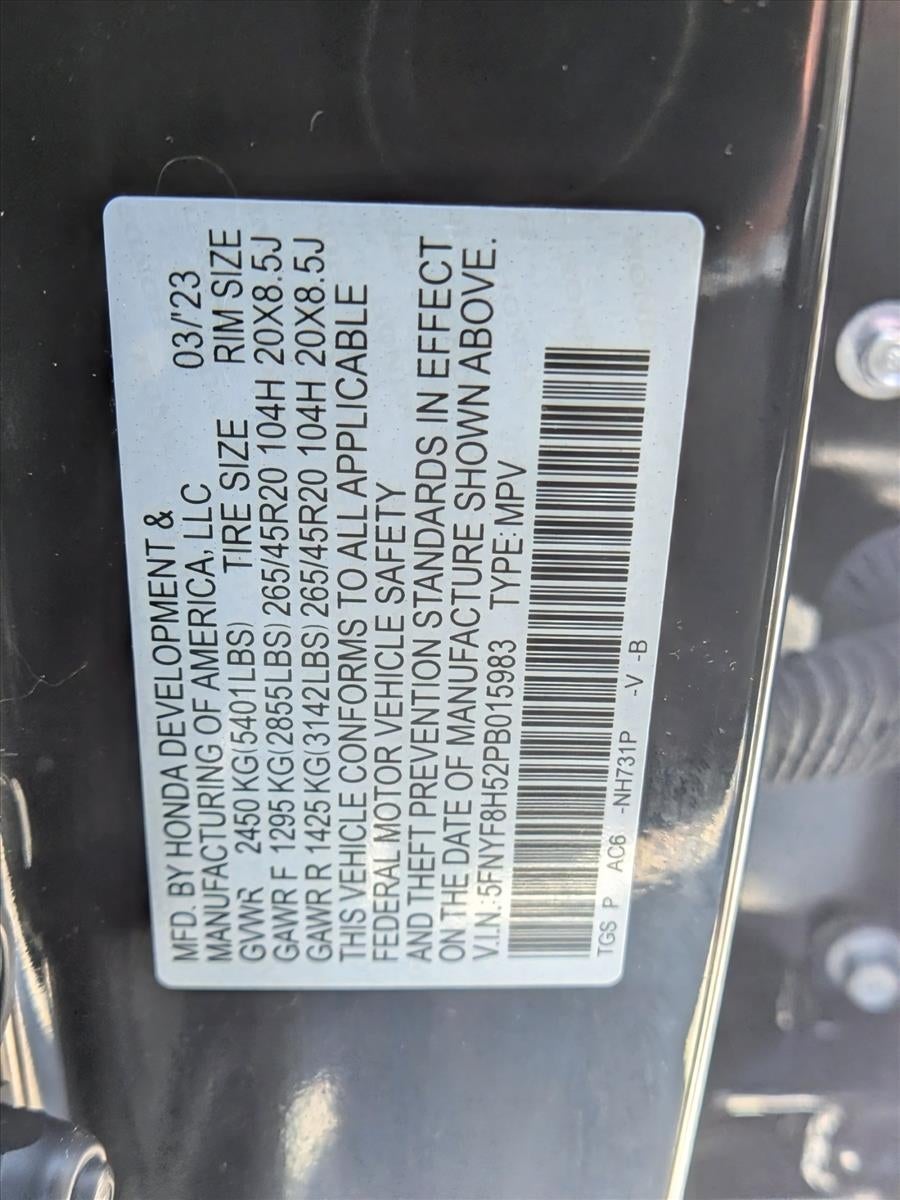 2023 Honda Passport EX-L AWD