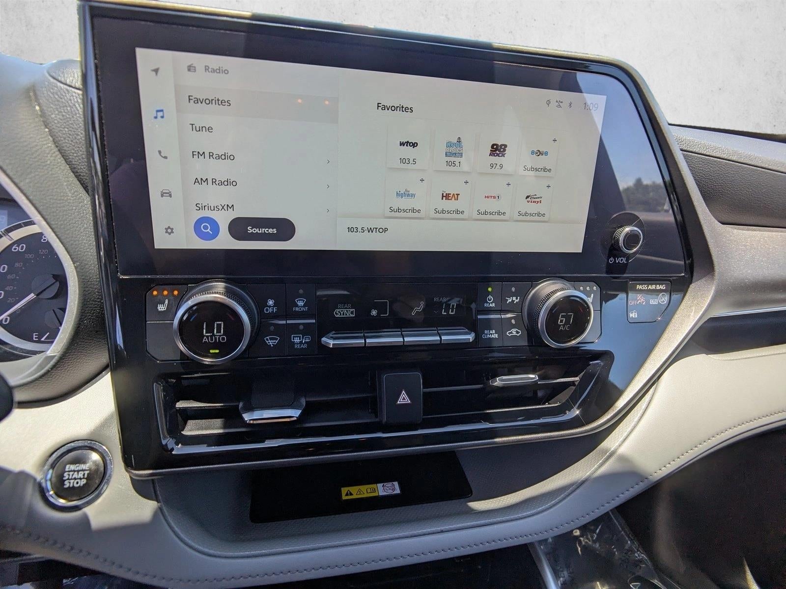 2023 Toyota Highlander XLE FWD (Natl)
