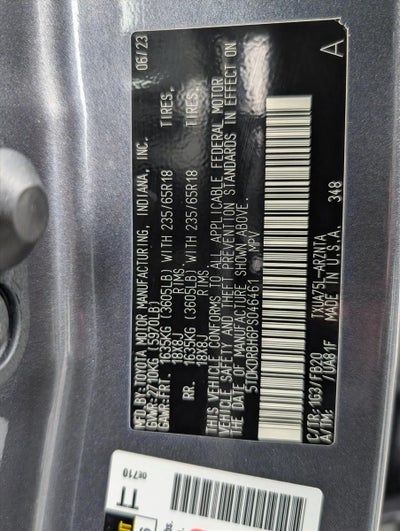 2023 Toyota Highlander LE AWD (Natl)