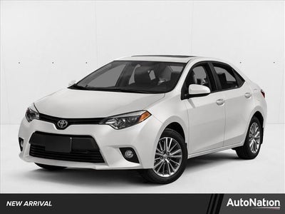 2016 Toyota Corolla 4dr Sdn CVT Auto LE (Natl)