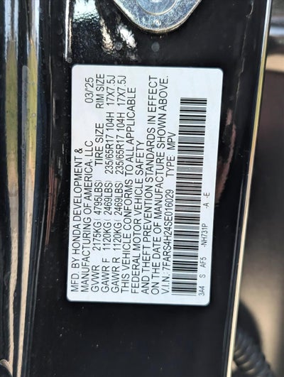 2025 Honda CR-V LX AWD