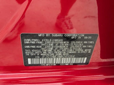 2021 Subaru Crosstrek Limited CVT