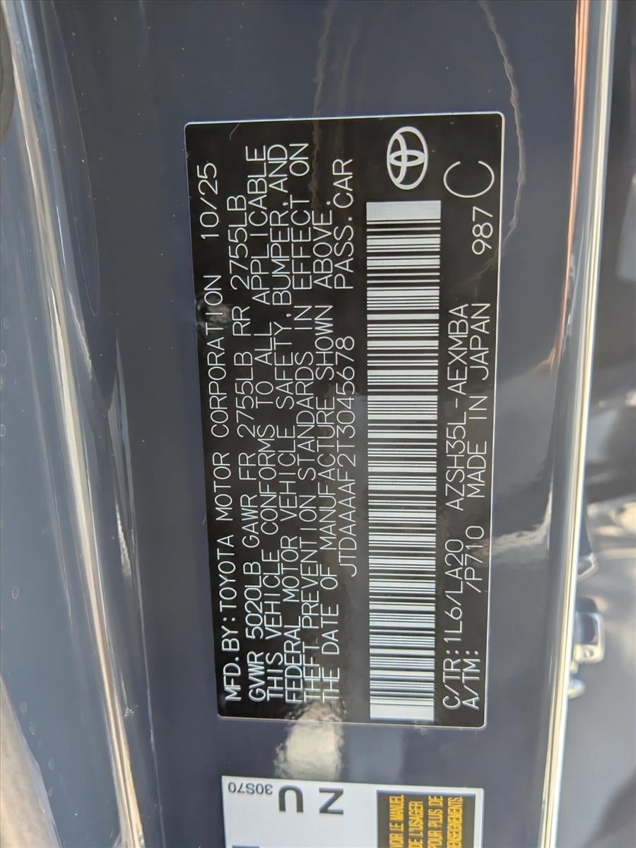 2026 Toyota Crown XLE AWD (Natl)