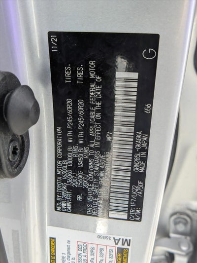 2022 Toyota 4Runner TRD Sport 4WD (Natl)