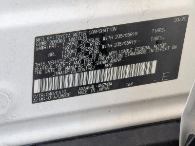 2020 Toyota RAV4 XLE Premium AWD (Natl)