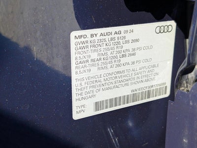 2024 Audi Q3 S line Premium Plus 45 TFSI quattro