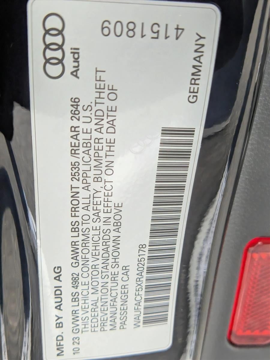 2024 Audi A5 Sportback S line Premium Plus 45 TFSI quattro