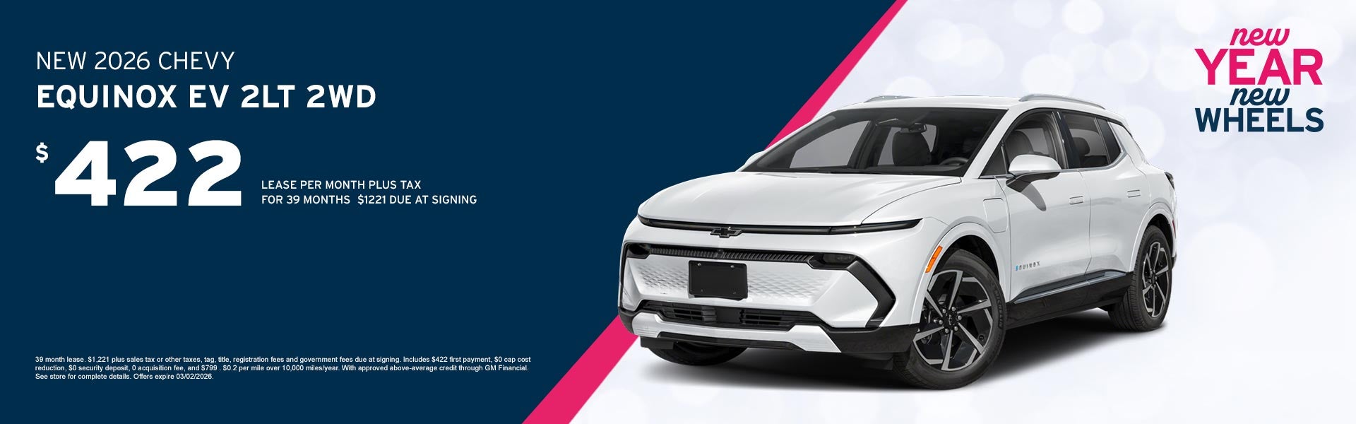 New 2026 Chevrolet Equinox EV 2LT Special